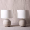warner walcott bisque sphere lamp