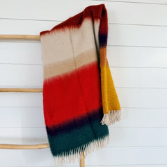 horizon throw, green