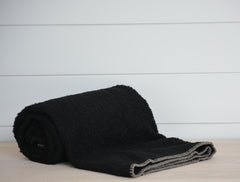 rivers black throw