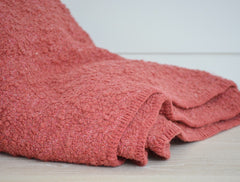 kusama pink throw