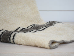 riverton cream and mink throw