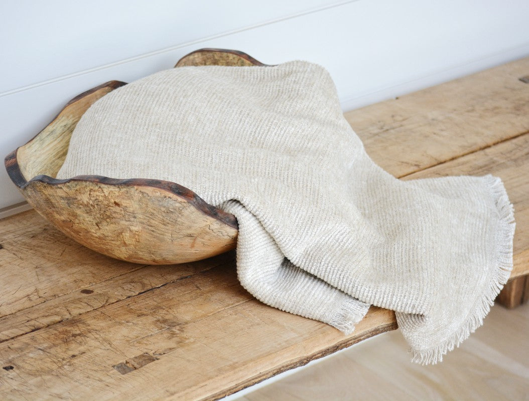 chenille throw