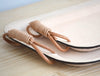 leather rectangular trays