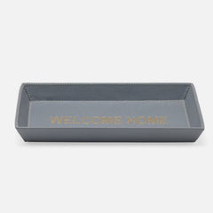 welcome home desk tray