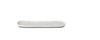 resin white long vanity tray