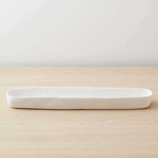 resin long trough, white