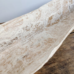 papier mâché long trough