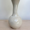 trumpet sphere lamp in speckled oatmeal