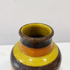 vintage italian bitossi ceramic vase