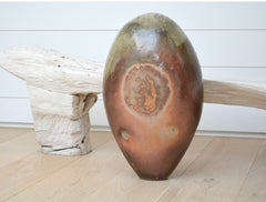 oval vase by josh copus