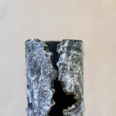 vintage black vase