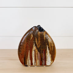 vintage pair of ceramic vases