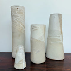 cylinder stone vase, mini