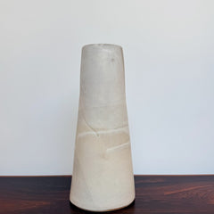 cone stone vase, medium