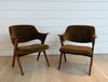 vintage pair of european chairs