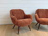 vintage pair of armchairs