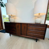 vintage danish rosewood credenza
