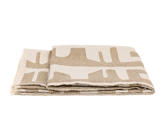 waters brown throw