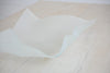 white glass centerpiece long