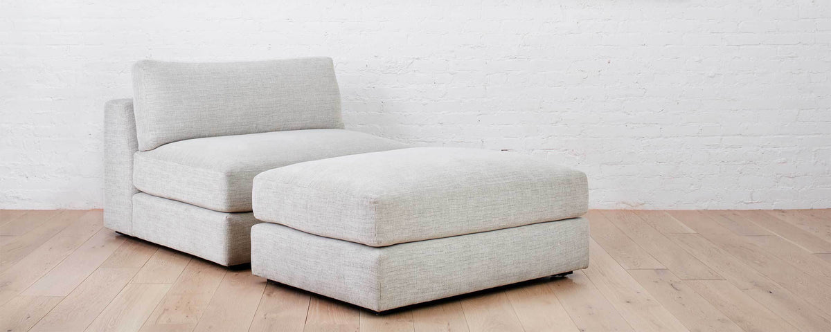 the homenature lazy point ottoman