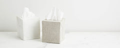 linen tissue box covers