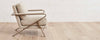 the noho chair in brass