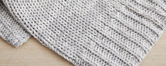 chunky cotton light grey collection