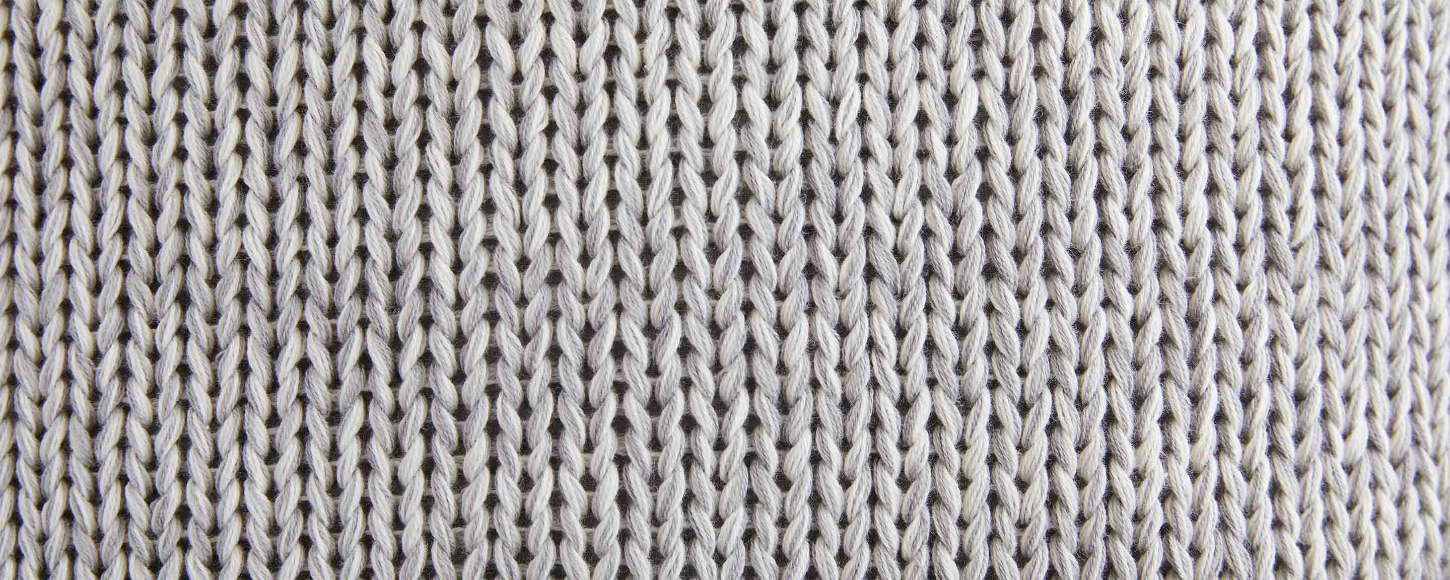 chunky cotton light grey collection