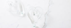 twisted glass heart