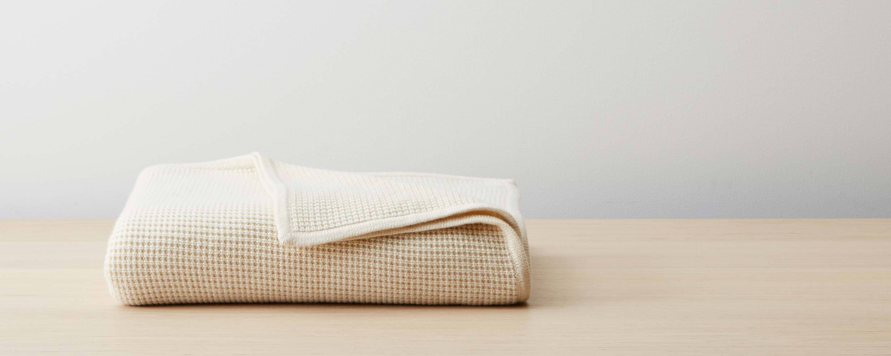 thermal cashmere ivory throw