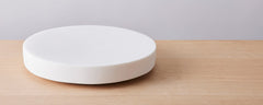 resin plateau white platter collection by tina frey