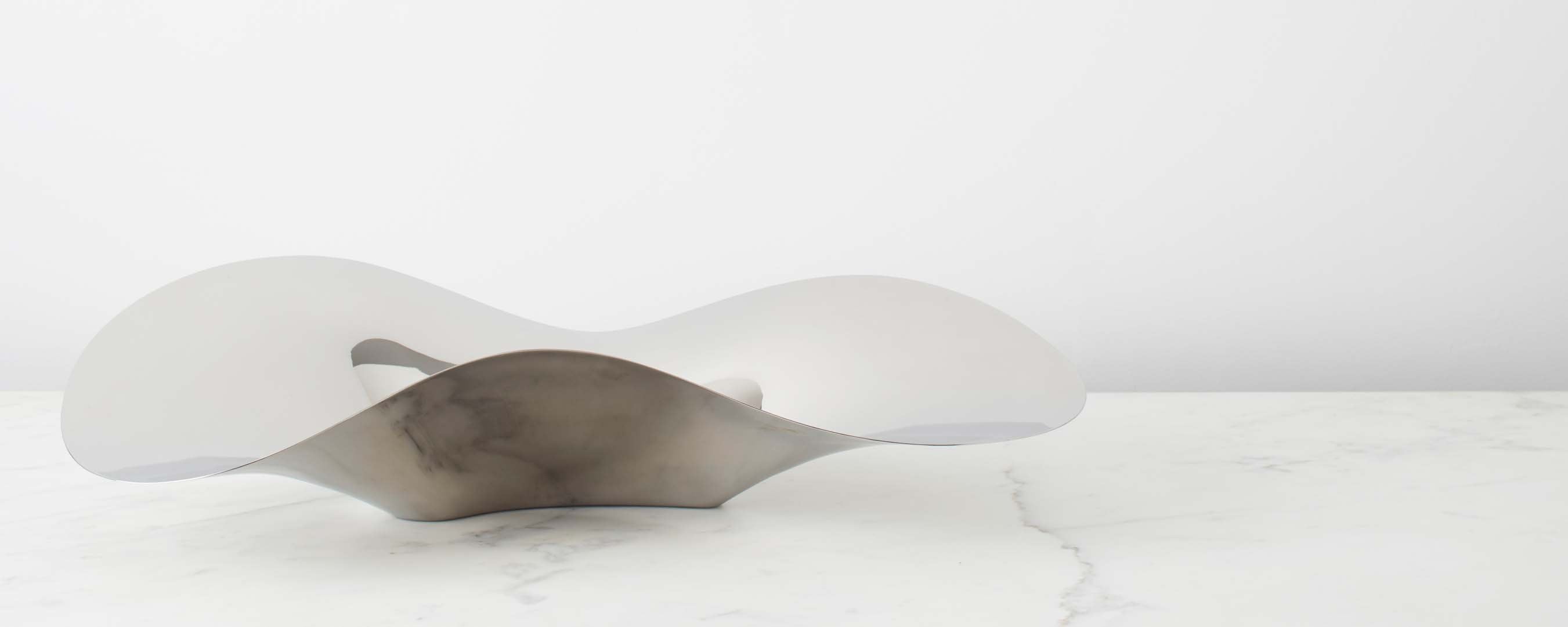 indulgence oyster tray by helle damkjær for georg jensen