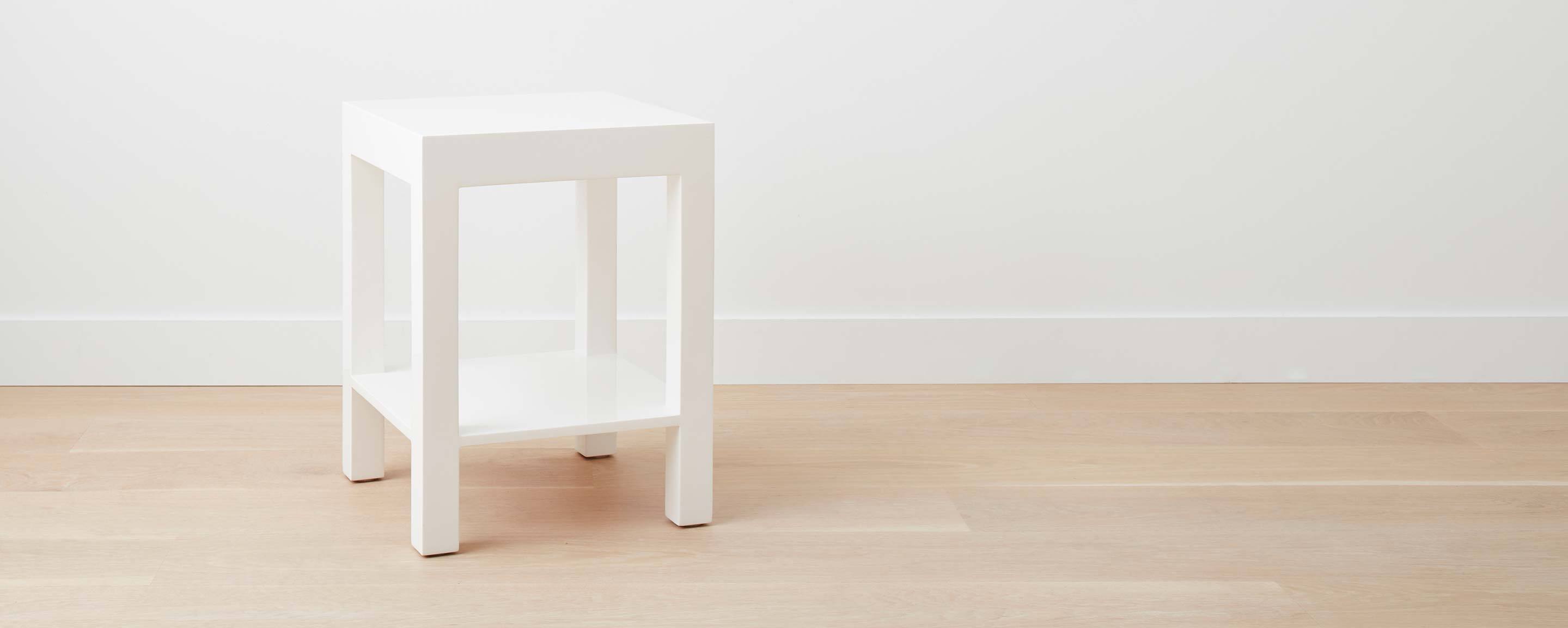 the lacquer lido end table