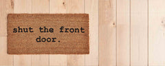 shut the front door doormat