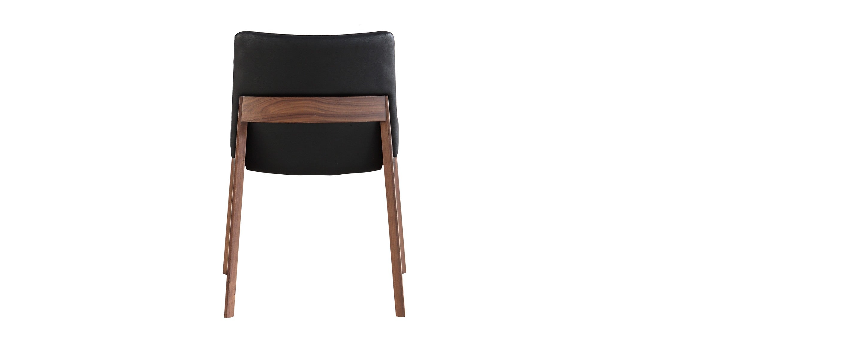 the whalebone black and walnut dining chair