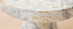 the faux marble sand accent tables