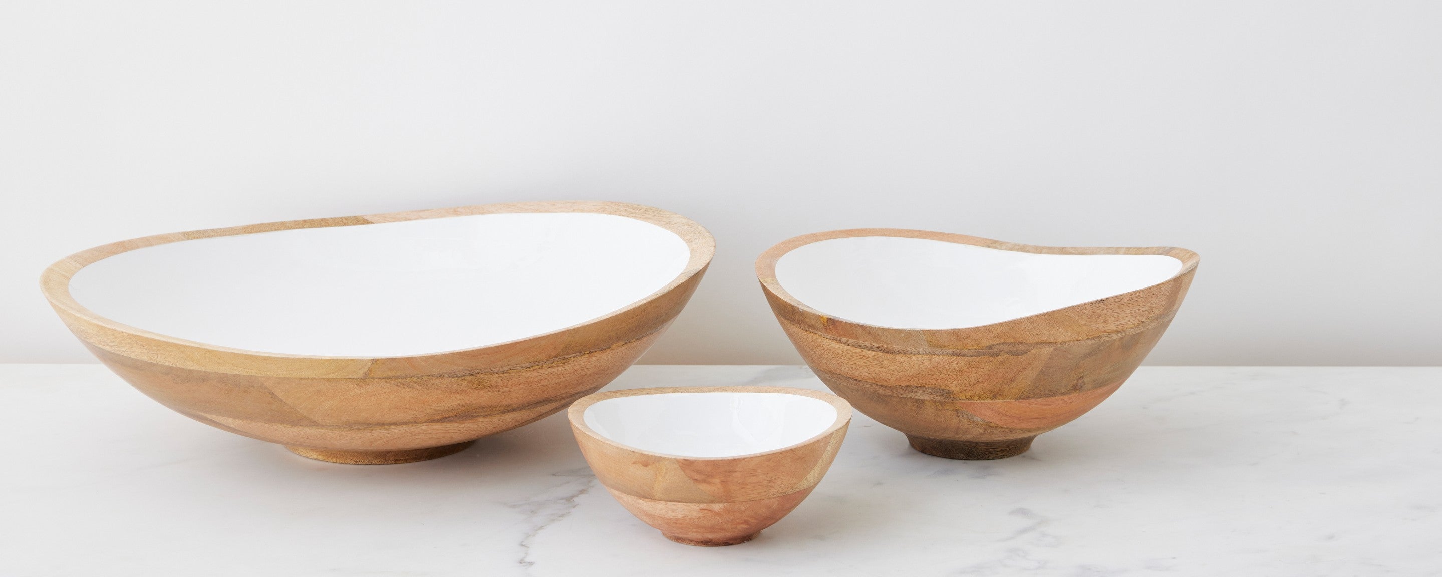 mango wood enamel bowls at homenature stores