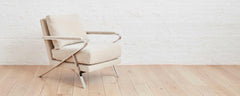 the noho chair in stainless steel