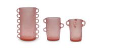 resin loopy pink vase collection by tina frey