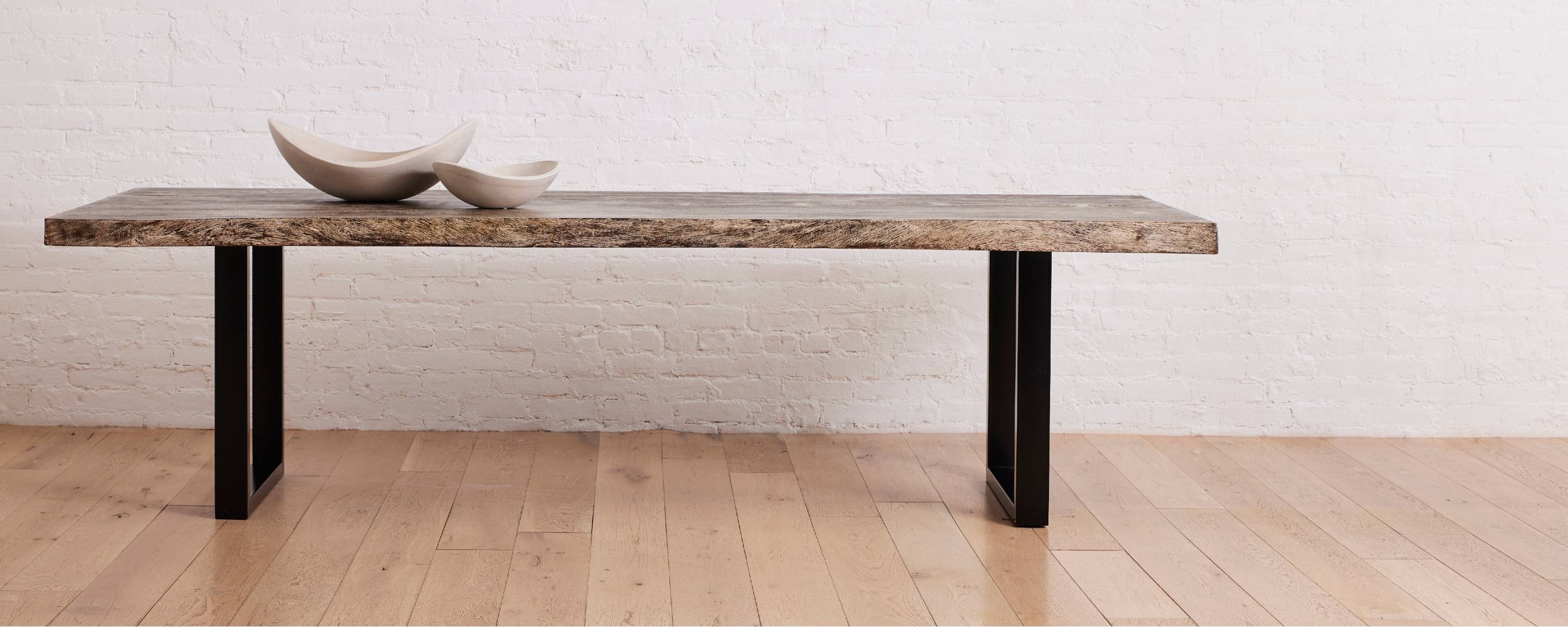 the portland live edge dining table