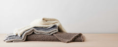 curly wool throw collection